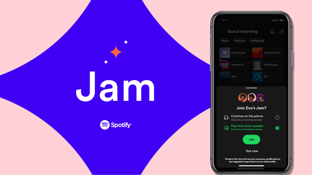 Jam: Spotify apresenta uma nova maneira de escutar música em grupo