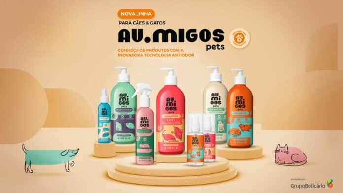 Grupo Boticário entra no segmento pet care com a marca AuMigos Pets