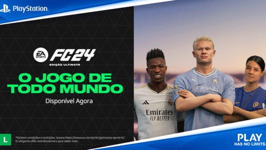 Electronic Arts Inc. realiza campanha no Spotify para o novo EA SPORTS FC 24