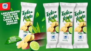 Perfetto amplia linha Toda Fruta com picolé sabor Garapa com Limão