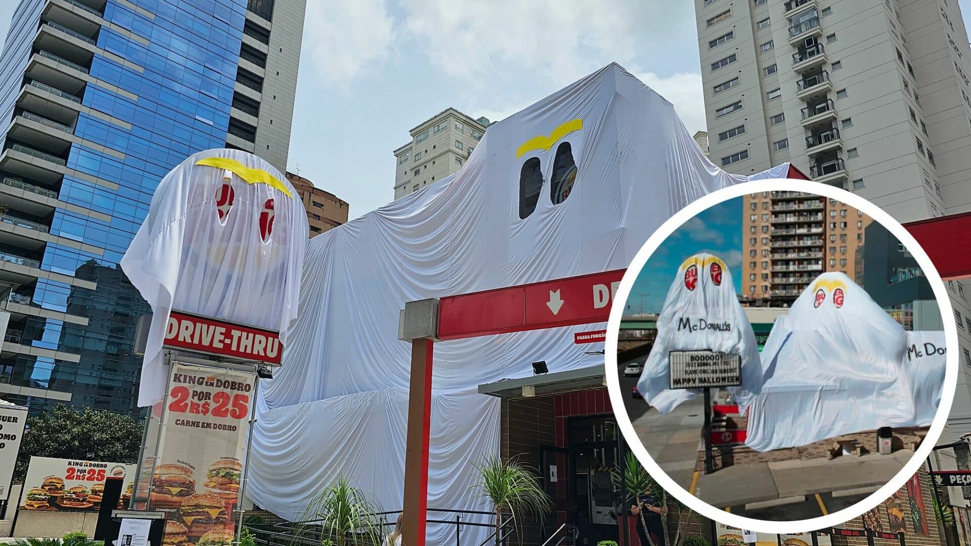 Burger King revive fantasia de 'Fantasma McDonald's' para Halloween