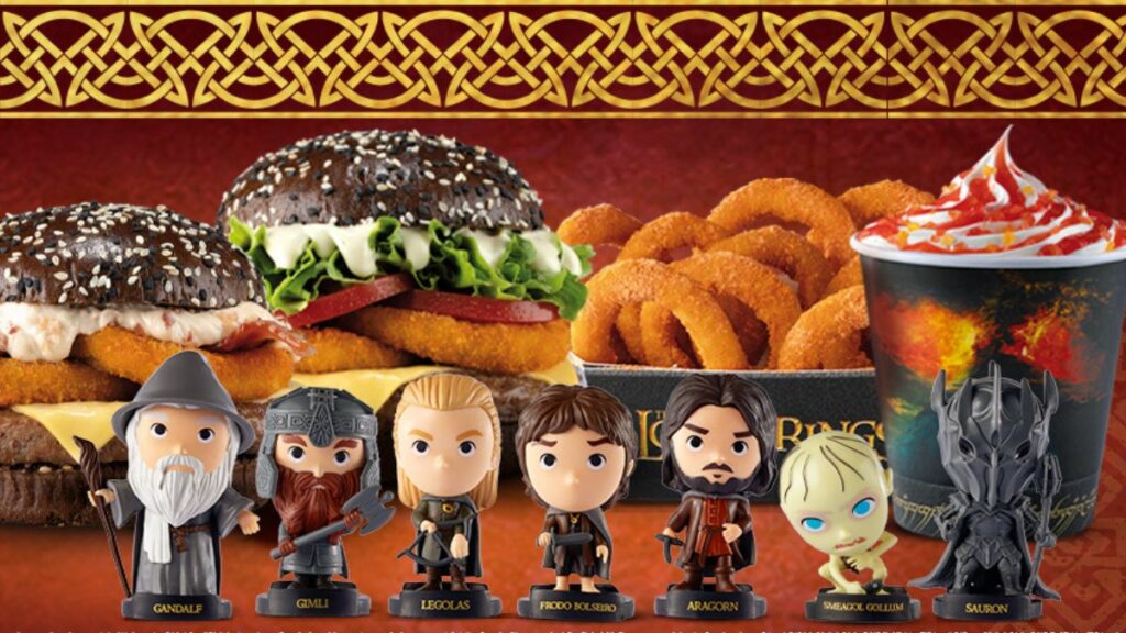 Bob's cria lanches inspirados em O Senhor dos Anéis