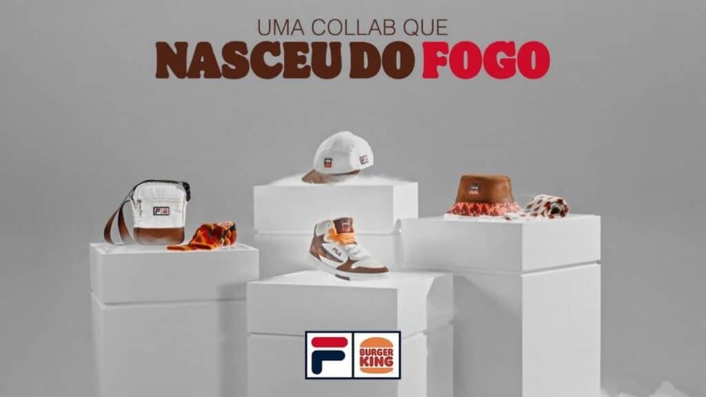 Burger King e Fila se unem em collab