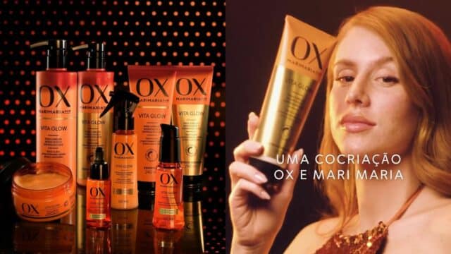 OX Cosméticos cocria nova linha com Mari Maria