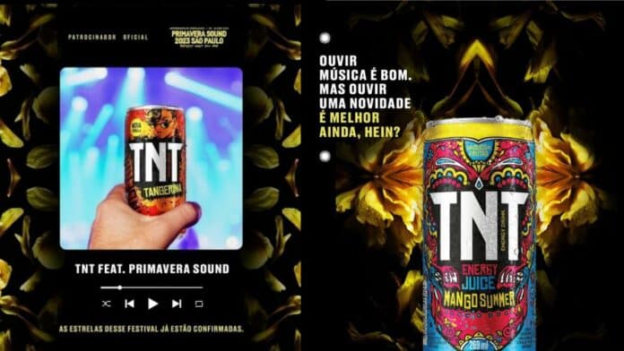 TNT Energy Drink é patrocinador oficial do Primavera Sound São Paulo