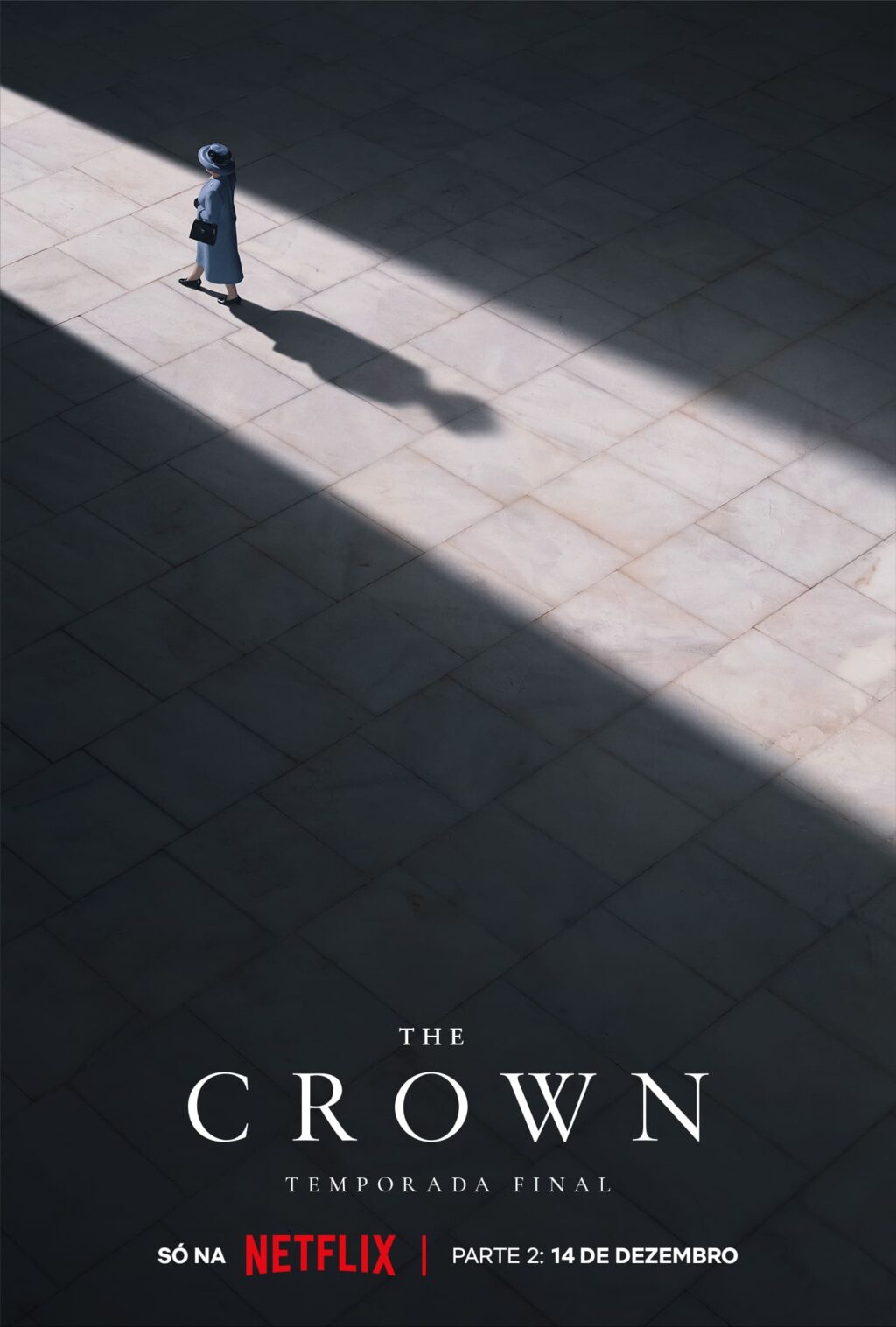 Pôster da Netflix para The Crown.