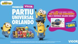 Vigor levará clientes para os parques da Universal, na Flórida