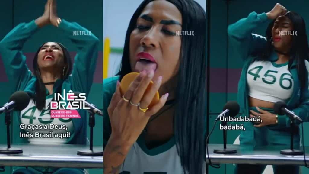 Inês Brasil estrela vídeo de divulgação de Round 6: O Desafio