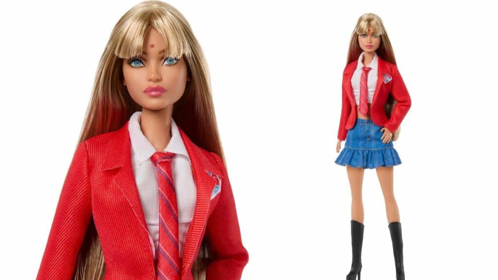 Imagem nova versão Barbie Mia RBD Mattel 2023