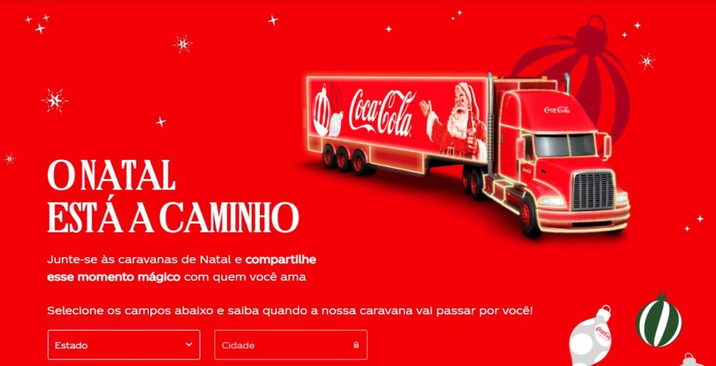 Coca-Cola lança campanha de Natal para 2023