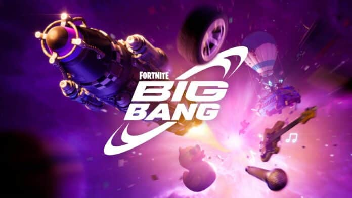 Fortnite anuncia evento 'Big Bang'