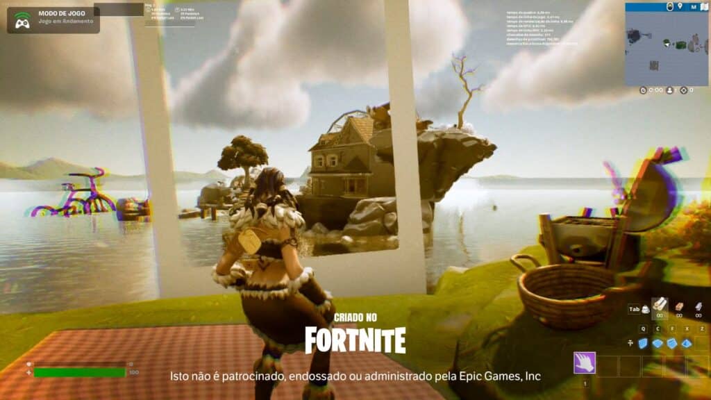 GRAACC lança mapa no modo criativo do Fortnite