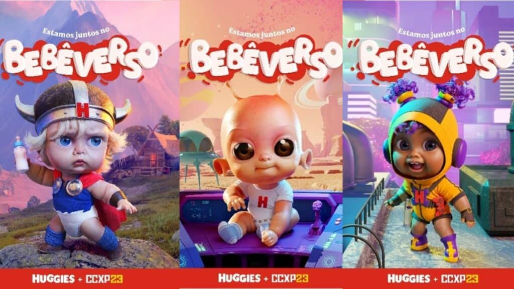 huggies-ccxp-bebêverso Huggies estreia na CCXP com o Bebêverso