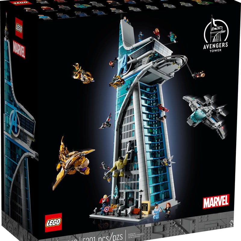 Lego anuncia conjunto da Torre dos Vingadores