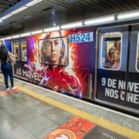 As Marvels ganha experiência no metrô de São Paulo
