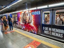 As Marvels ganha experiência no metrô de São Paulo
