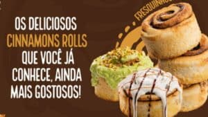 Mr. Cheney recria tradicional Cinnamon Roll com novos toppings e receita 