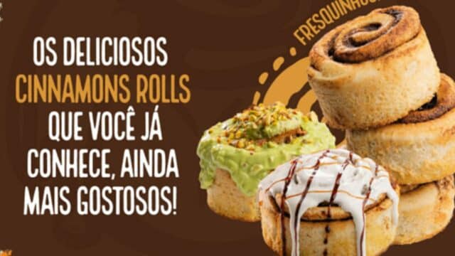 Mr. Cheney recria tradicional Cinnamon Roll com novos toppings e receita 