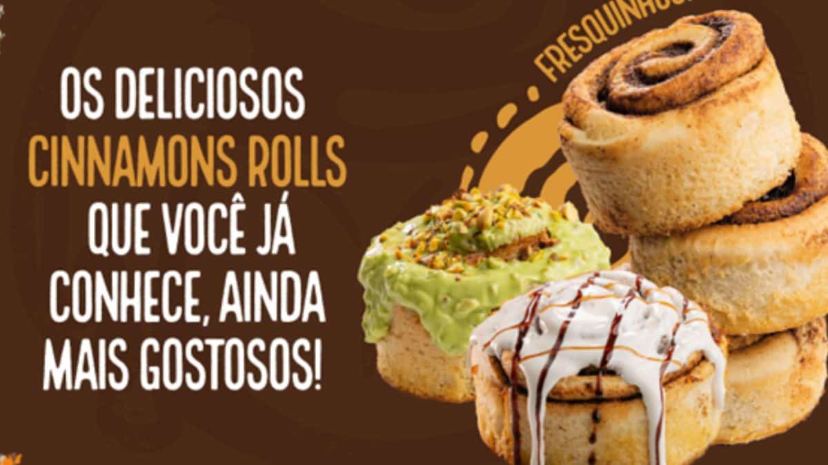 Conheça o cinnamon roll, pão doce de origem sueca