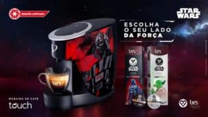 Foto Ilustrativa Cafeteira Star Wars 3 Corações