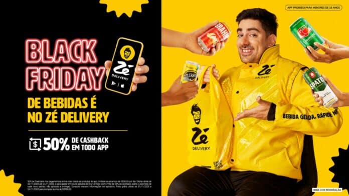 Zé Delivery lança campanha de Black Friday com grandes descontos