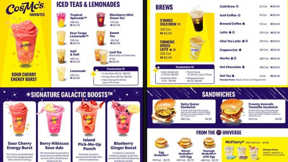 CosMc's: conheça o spinoff do McDonald's - GKPB - Geek Publicitário