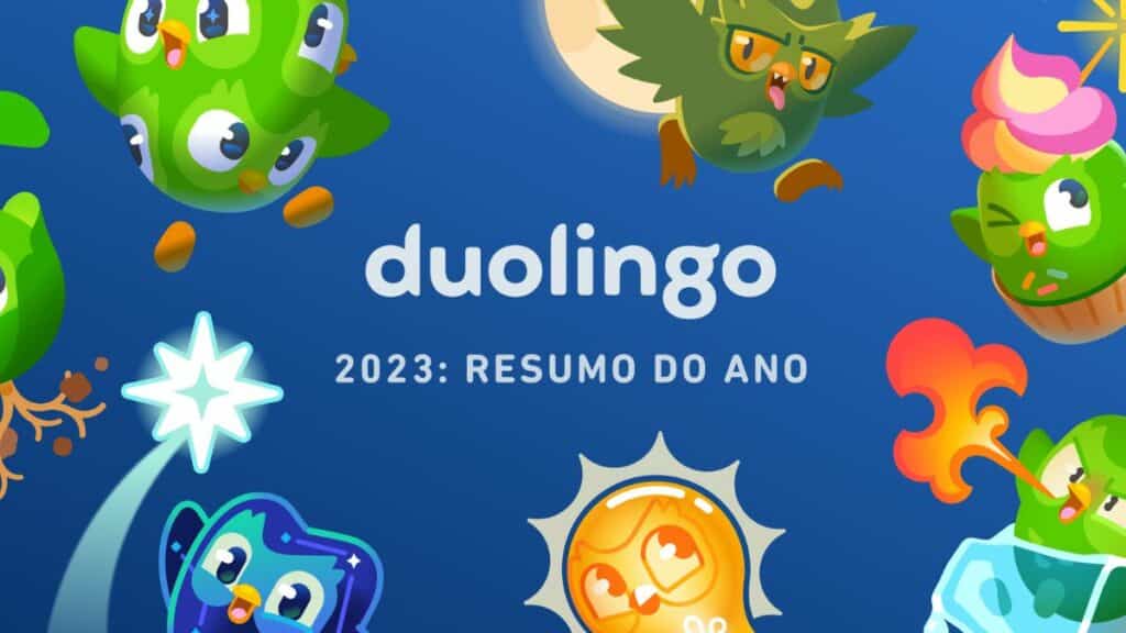 Duolingo apresenta retrospectiva de 2023