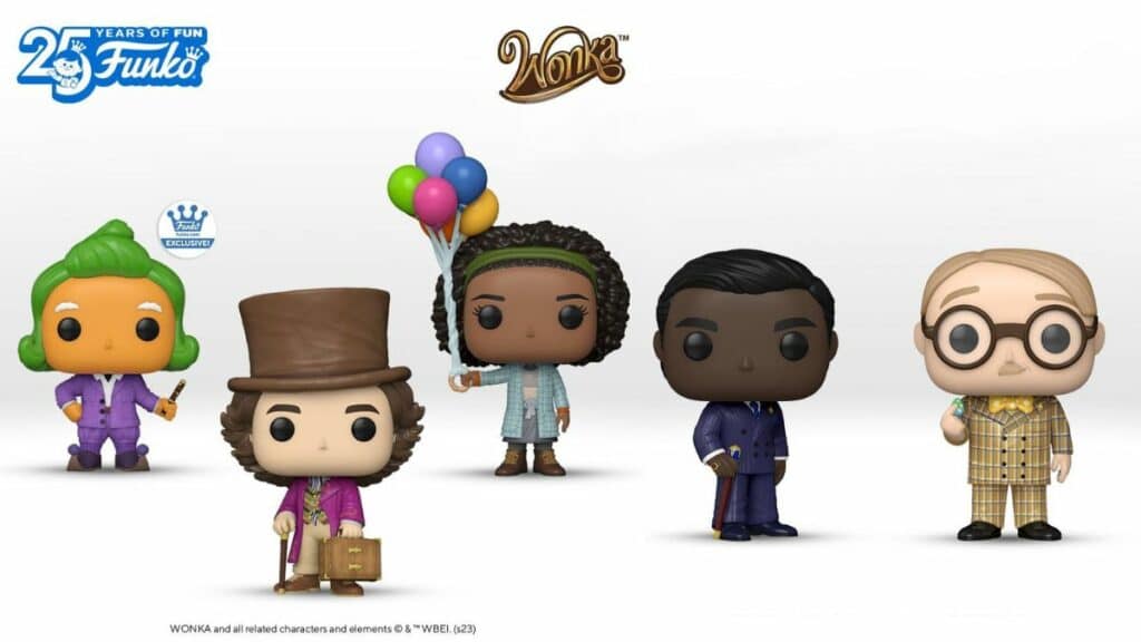 Funko Pop anuncia colecionáveis do filme Wonka GKPB Geek Publicitário