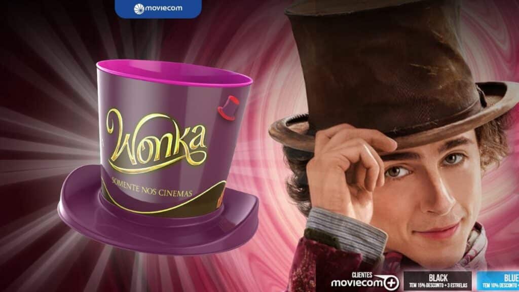 Moviecom anuncia balde do filme Wonka