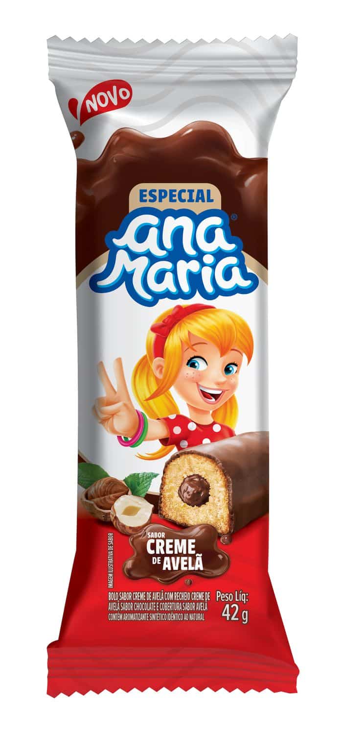 Bolinho Ana Maria Coberta com Chocolate 42g