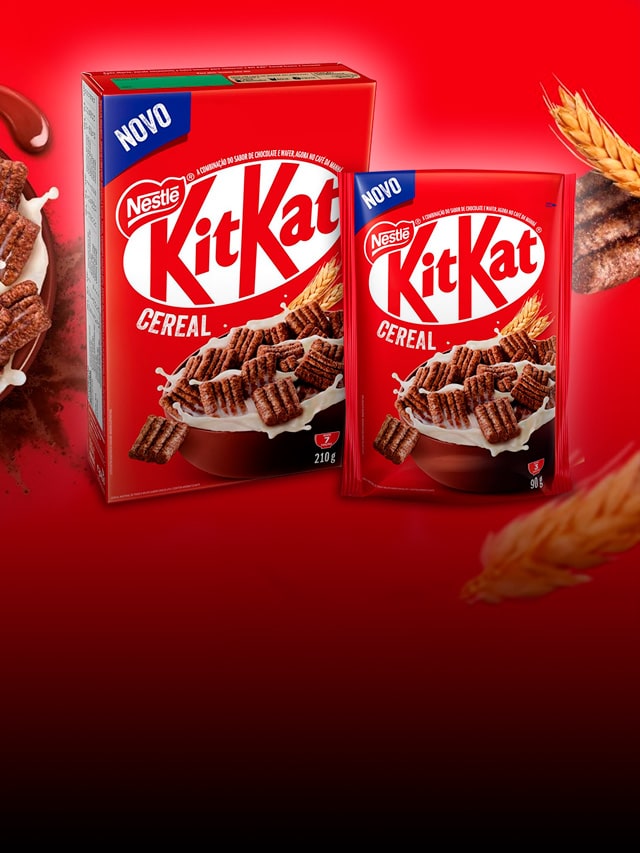 Nestlé Lança Cereal Matinal KitKat - GKPB - Geek Publicitário