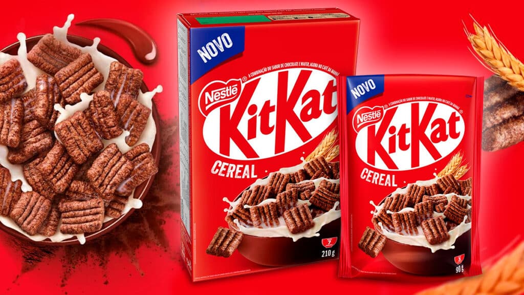 Nestlé Lança Cereal Matinal Kitkat Gkpb Geek Publicitário 