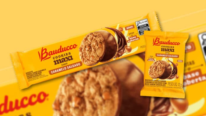 Bauducco Cookies Maxi Caramelo Salgado chega oficialmente ao portfólio da marca