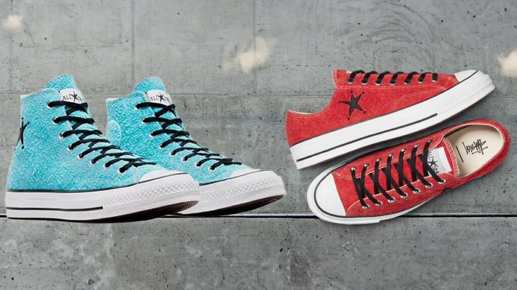 gkpb-converse-stussy Converse e Stüssy criam novas versões do Chuck 70 com camurça