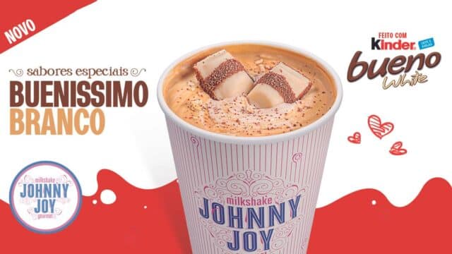 Johnny Joy lança milk-shake 'Buenissimo Branco' em parceria com a ...