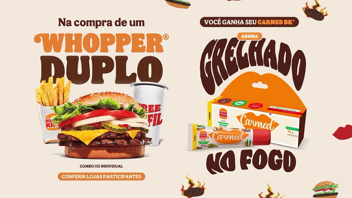 Burger King anuncia ‘Carmed BK’ em parceria com CIMED