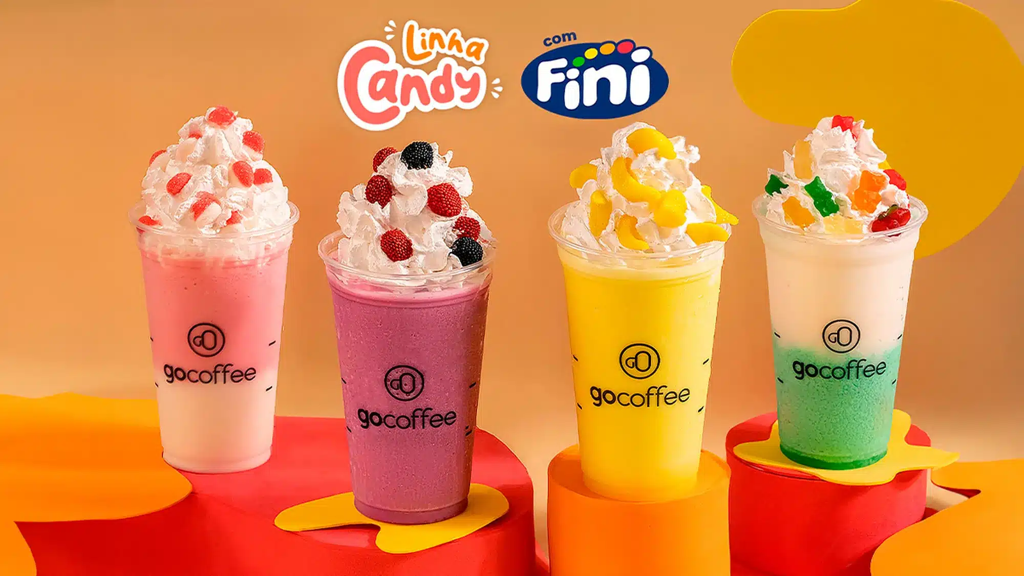 Go Coffee anuncia novos sabores para a linha ‘Candy com Fini’