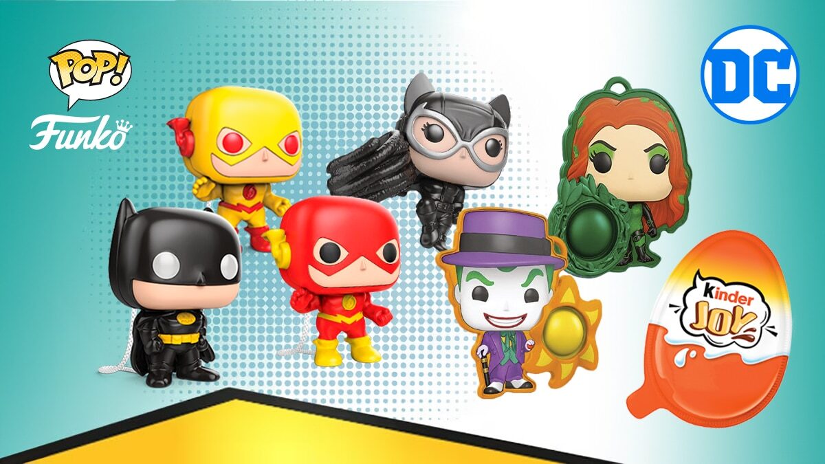 Kinder Joy traz Funko DC Comics para o Brasil - GKPB - Geek Publicitário