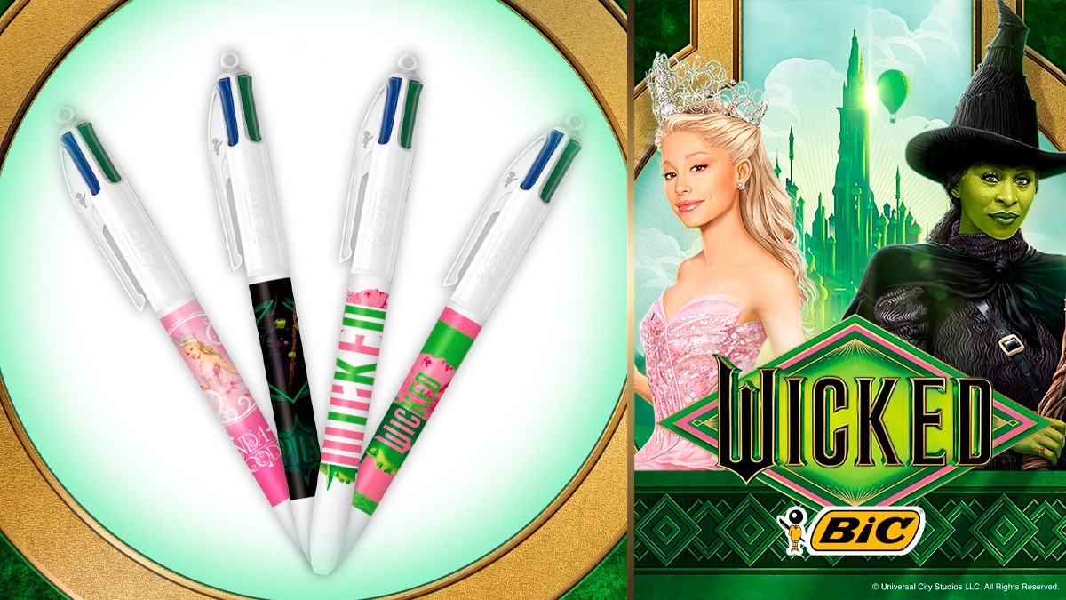 BIC anuncia produtos temáticos de ‘Wicked’