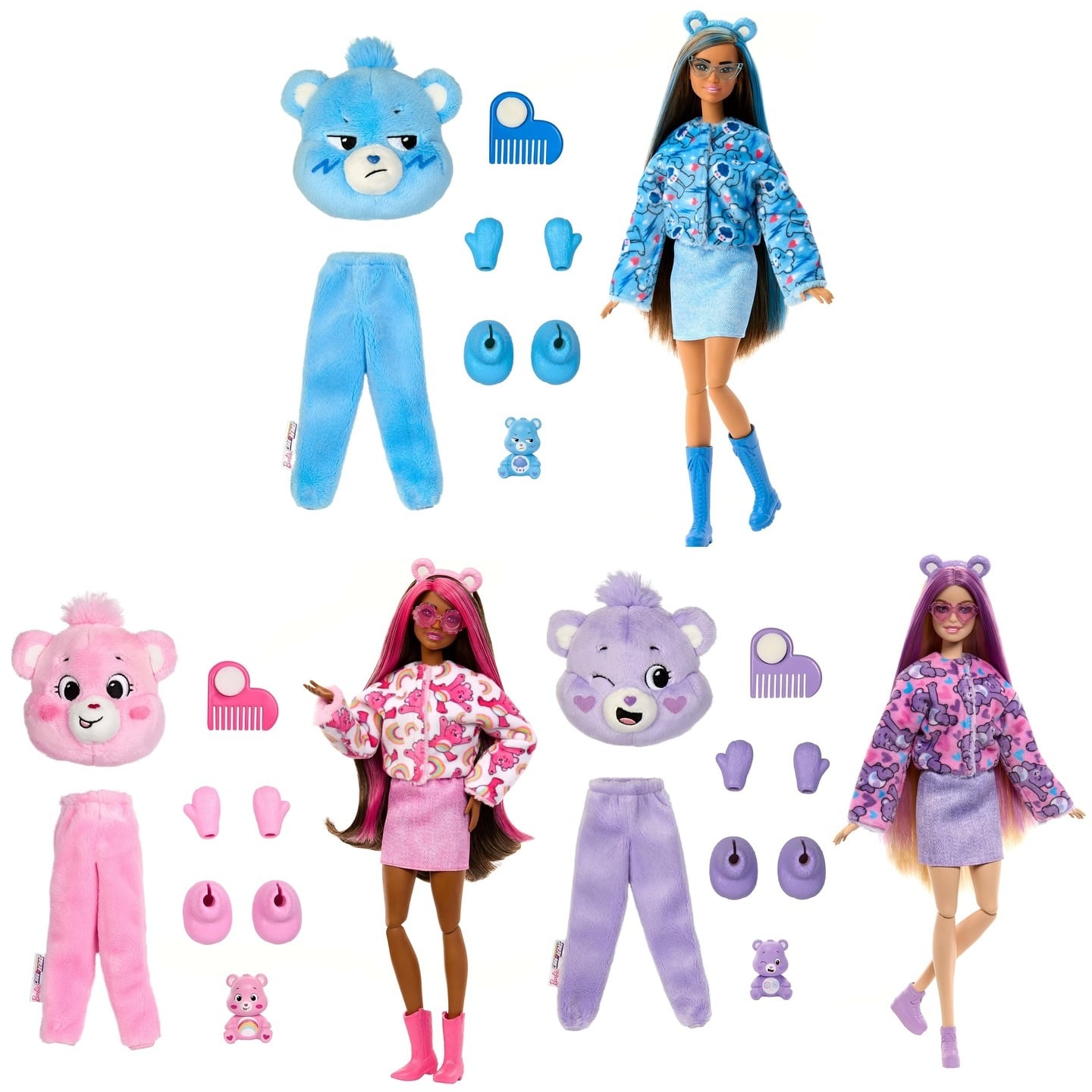 Barbie e Ursinhos Carinhosos ganham bonecas colecionáveis em collab ...