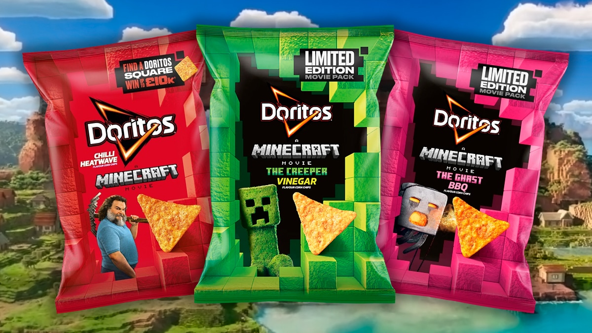 Doritos cria edição temática em parceria com Minecraft