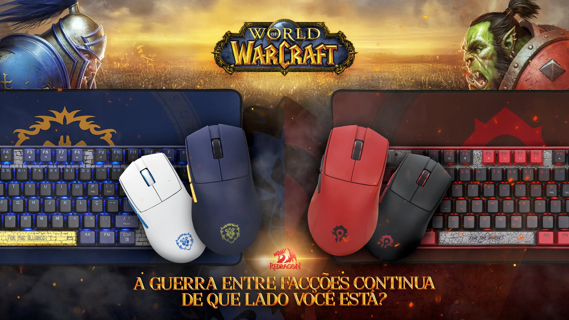 Blizzard apresenta linha de periféricos ‘World of Warcraft’