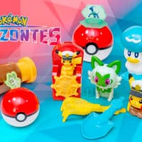 Coleção Pokémon Horizontes do McLanche Feliz conforme descrito no restante no texto