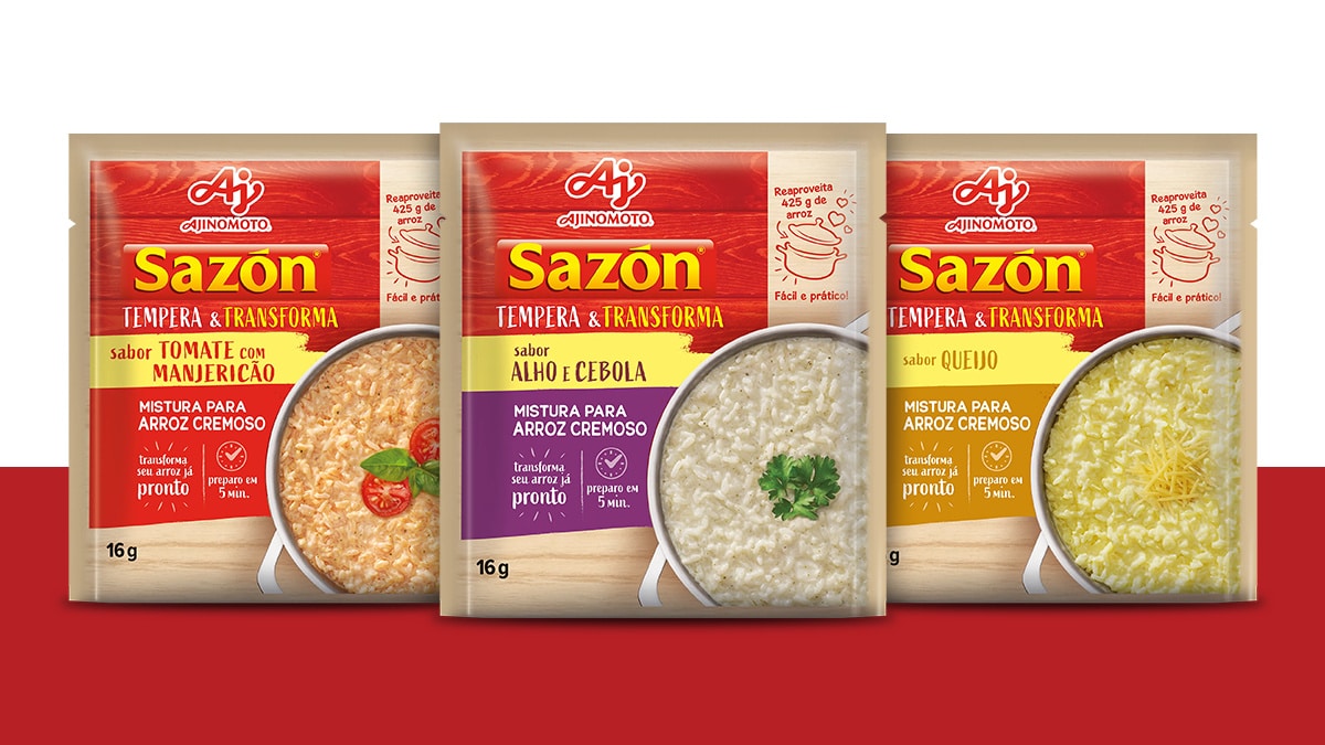 Sazón lança produto para evitar desperdício de arroz