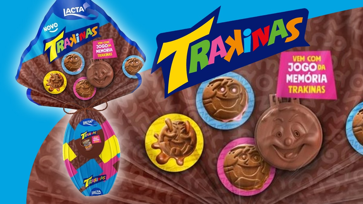 Mondelēz apresenta Ovo de Páscoa de Trakinas