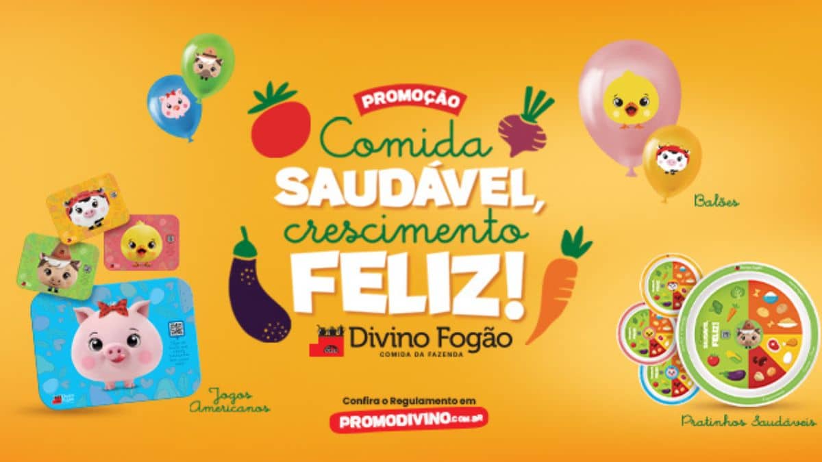 Divino Fogão lança promoção com brindes instantâneos