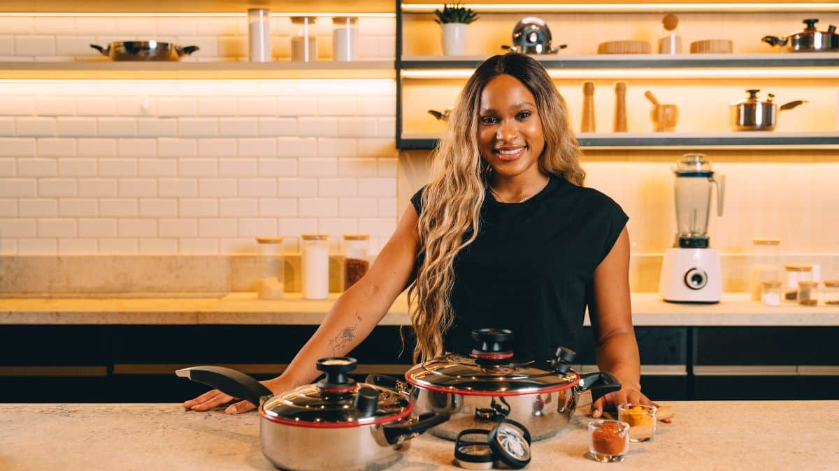 Royal Prestige celebra a excelência que une esporte e culinária em campanha com Rebeca Andrade