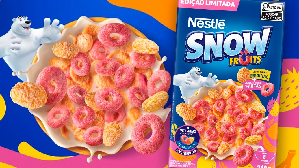 Snow Fruits Nestl Lan a Cereal Sabor Frutas GKPB Geek Publicit rio Snow Fruits Nestl Lan a Cereal Sabor Frutas GKPB Geek Publicit rio
