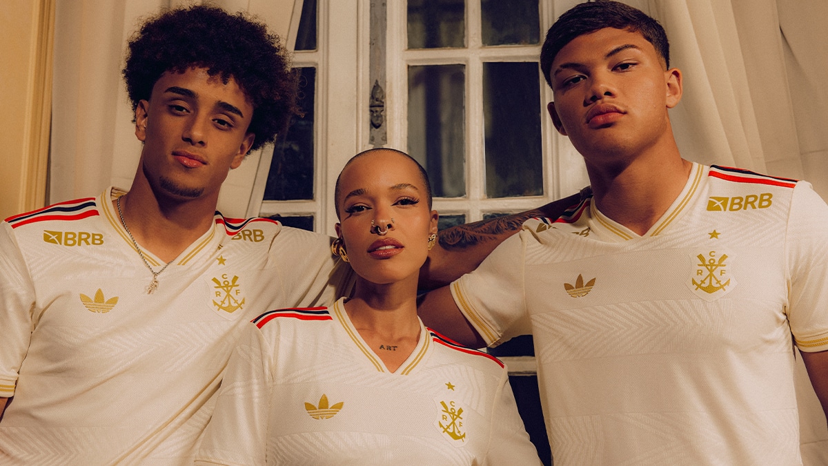 Adidas Originals e Flamengo celebram origem do clube em terceiro uniforme
