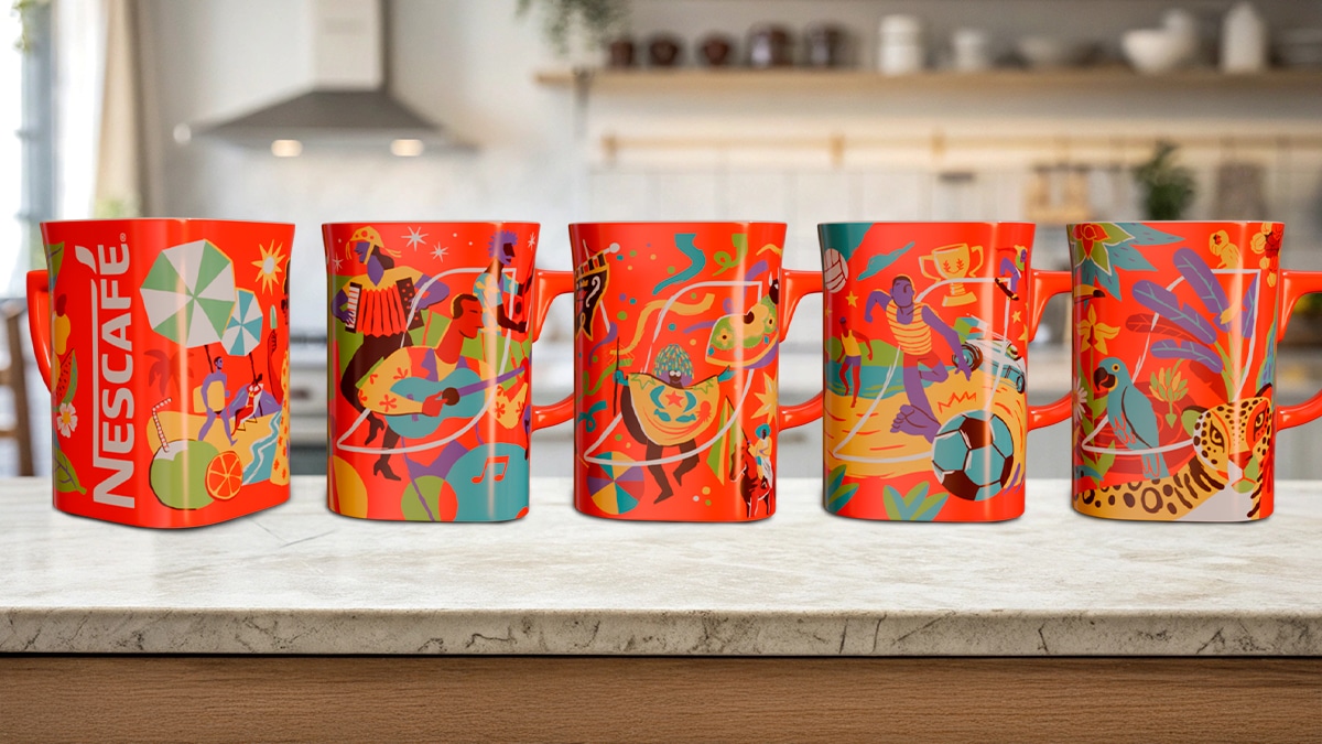 Nescafé anuncia novas versões da famosa caneca vermelha